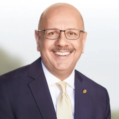 President Farnam Jahanian hi-res headshot.